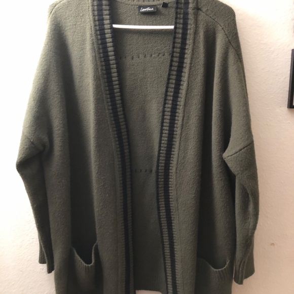 Torrid Lovesick Gimme a Break green cardigan size 0 - Picture 5 of 5
